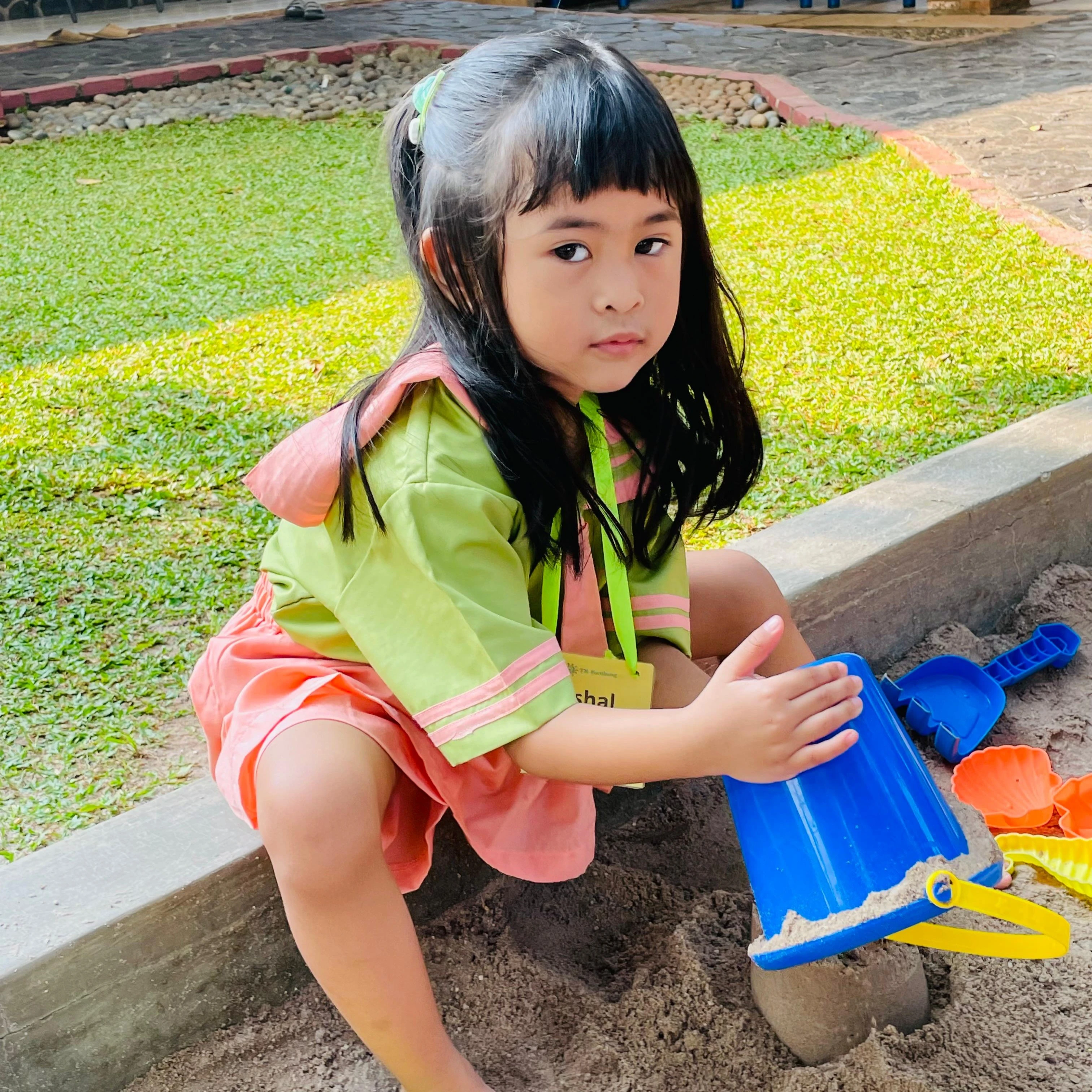 Ekspresi anak TK Kutilang