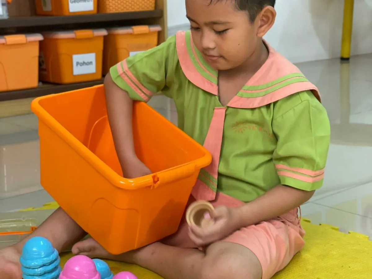 Suasana kegiatan di Sentra Persiapan