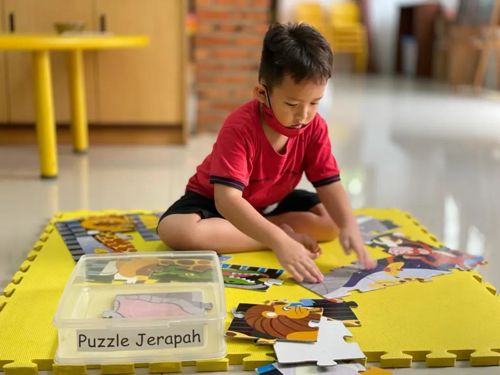 Suasana kegiatan di Sentra Persiapan