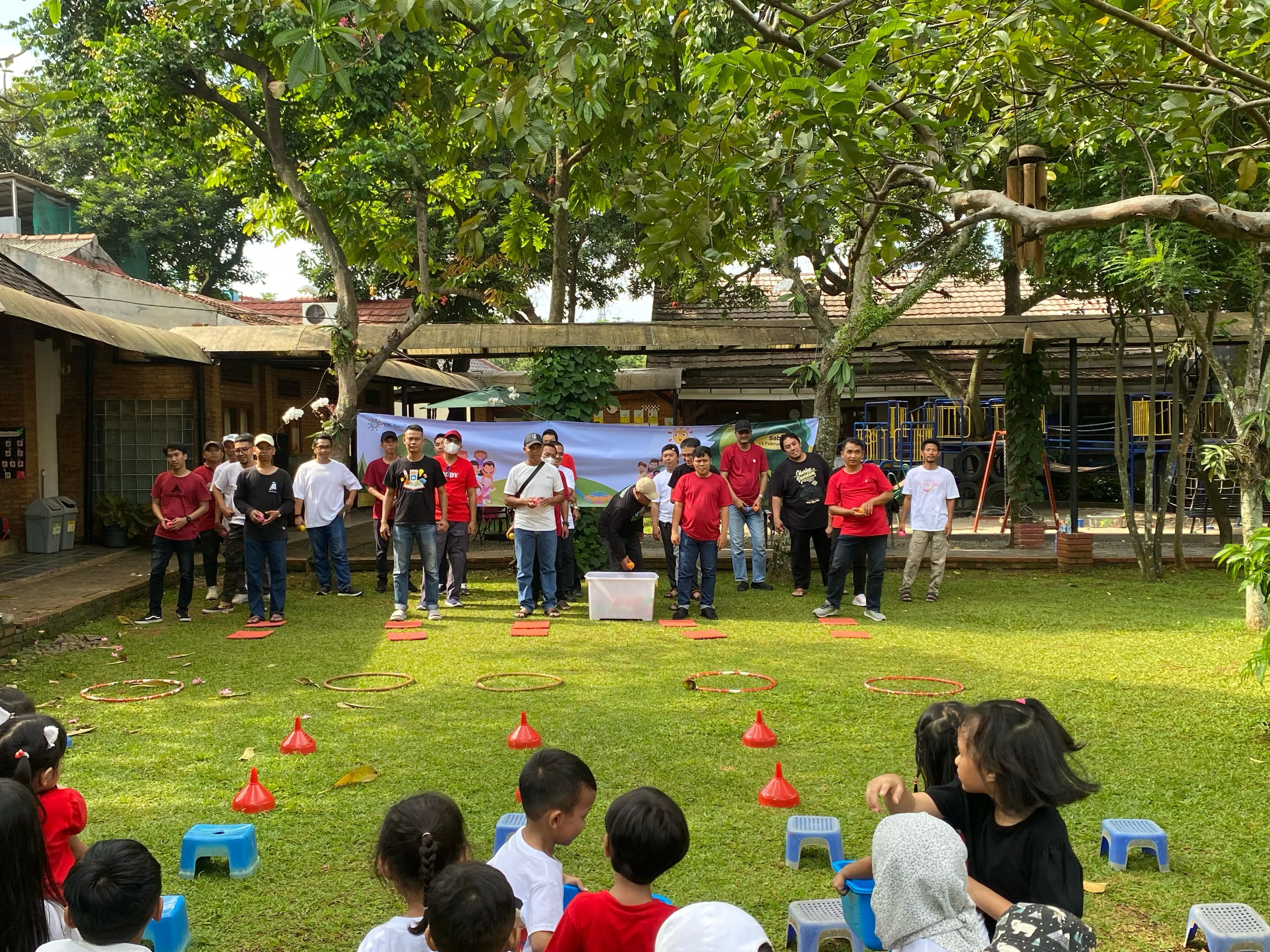 Suasana Kegiatan Sehari Bersama Ayah