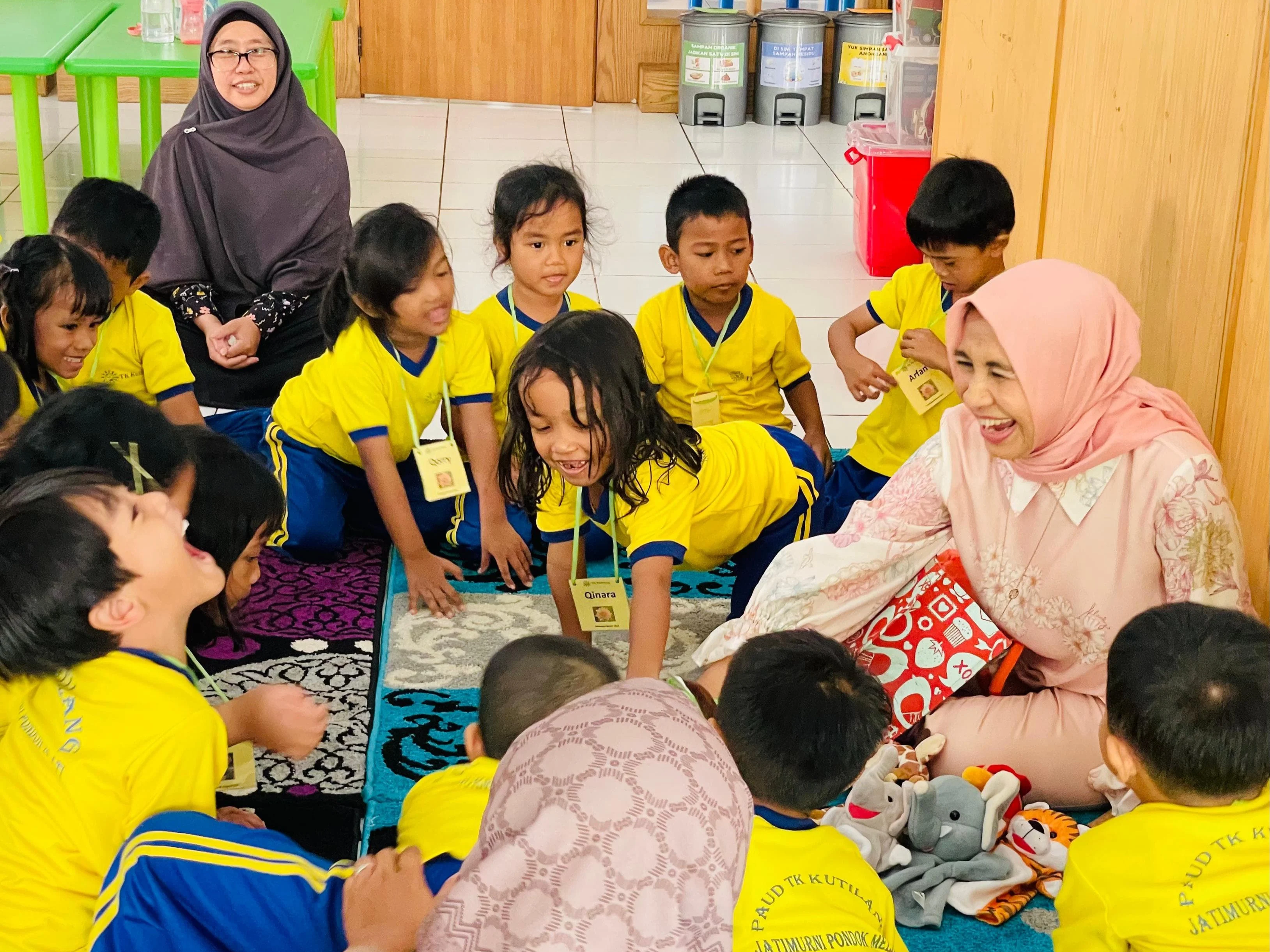 Suasana kegiatan storytelling