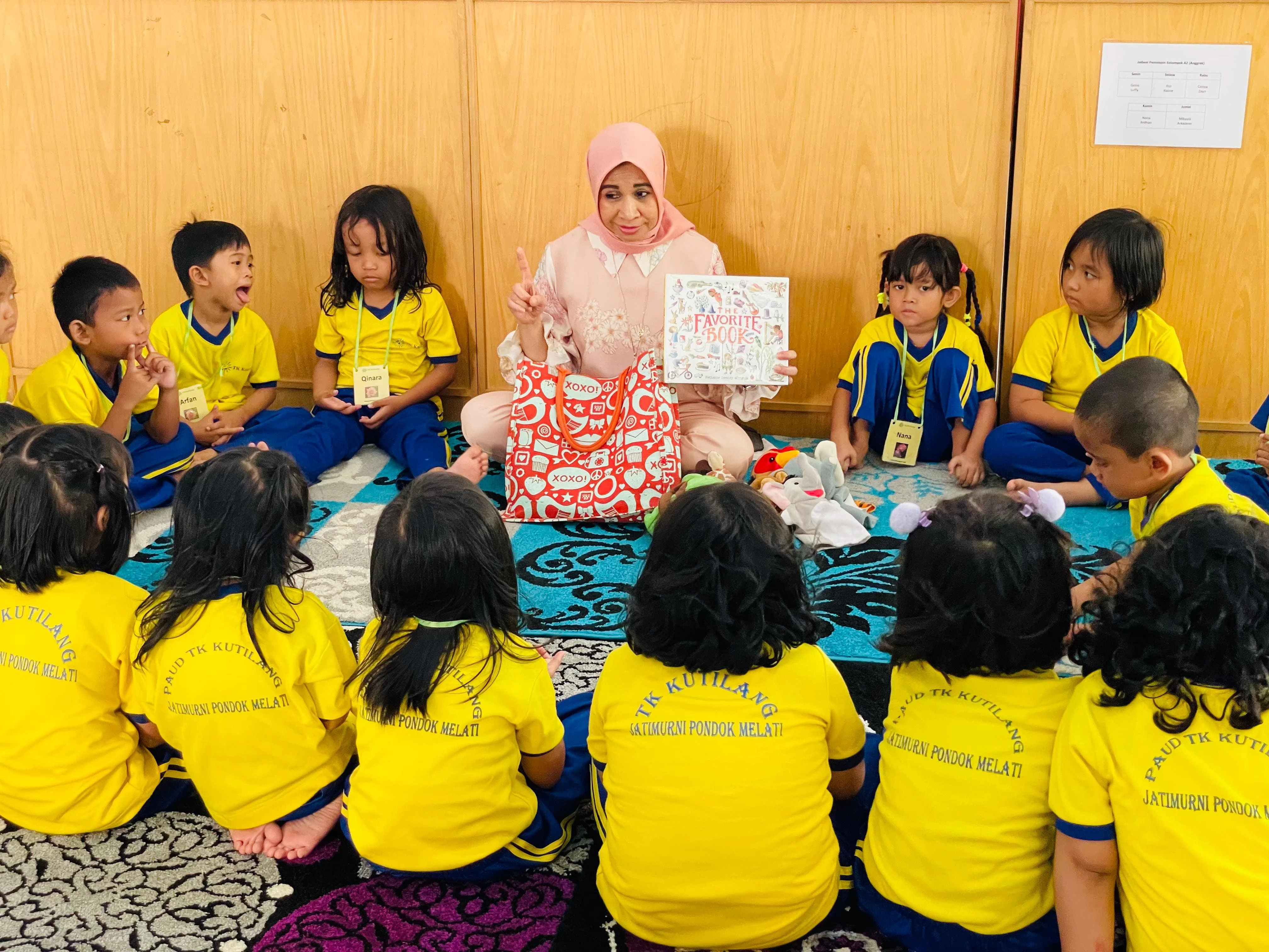 Suasana kegiatan storytelling